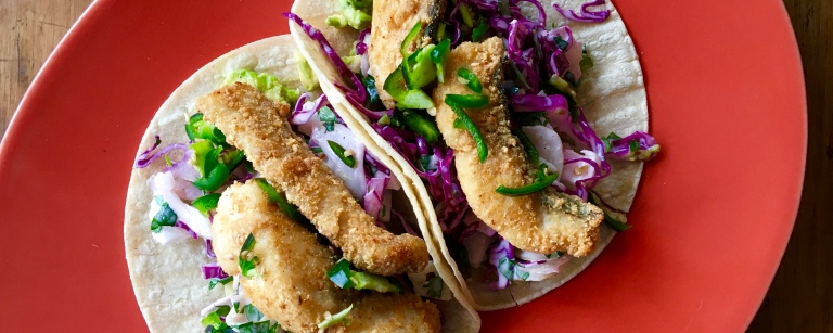 Crispy Fish Tacos & Fennel Slaw – Healthy Cooking for Beginners – Heal ...